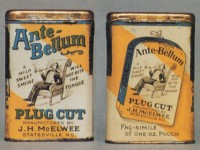 Antebellum Plug Cut Vertical Pocket Tin