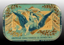 American Eagle Flat Pocket Tin