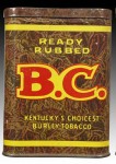 B.C. BC B C Ready Rubbed