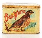 Bob White Mixture Tobacco Advertising Tin