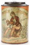 Brother Jonathan Chewing Tobacco Canister Tobacco AdvertisingTin