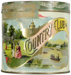 Country Club 50 Cigar Advertising Tin