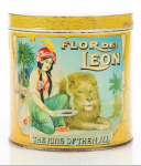 Flor de Leon Cigar Advertising Tin