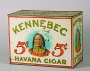 Kennebec Five Cent Havana Cigar Advertising Tin