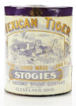 Mexican Tiger Hand Made Stogies Advertising Tin