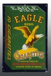 Eagle Bird Cigarettes Porcelain Sign