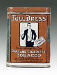 Full-Dress Pipe and Cigarette Tobacco Vertical Pocket Tin