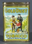 Gold Dust Vertical Pocket Tobacco Tin