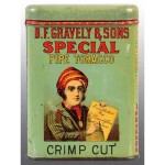 B F Graveley Crimp Cut Pocket Tin