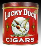 Lucky Duck Cigar Canister