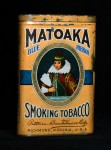 Matoaka Blue Ribbon Smoking Tobacco Tin