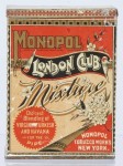 Monopol London Club Mixture Vertical Pocket Tobacco Tin