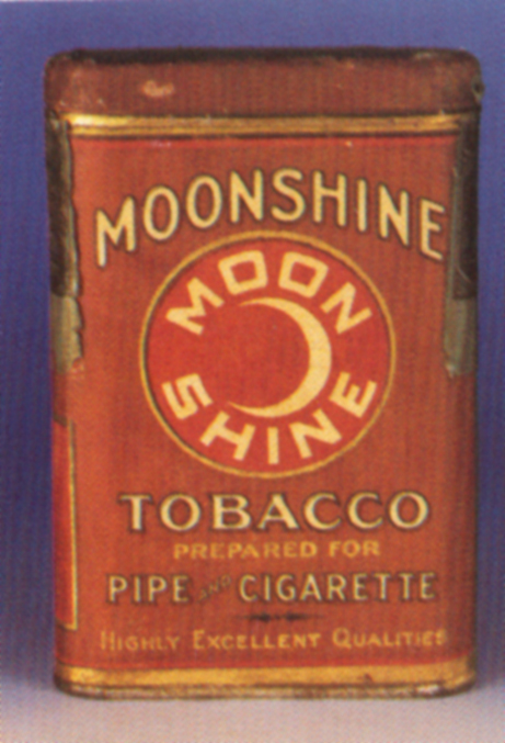 Moonshine Tobacco Tin | Antique Tobacco Tins & Collectibles