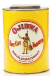 Ojibwa Canister Tobacco Tin