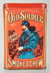 Old Soldier Extra Sweet Smoke or Chew Vertical Pocket Tin