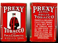 Prexy Vertical Pocket Tobacco Advertising Tin