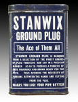 Stanwix Falk Company Vertical Pocket Ground Plug Tobacco Advertising Tin