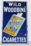 Wild Woodbine Cigarettes Porcelain Sign