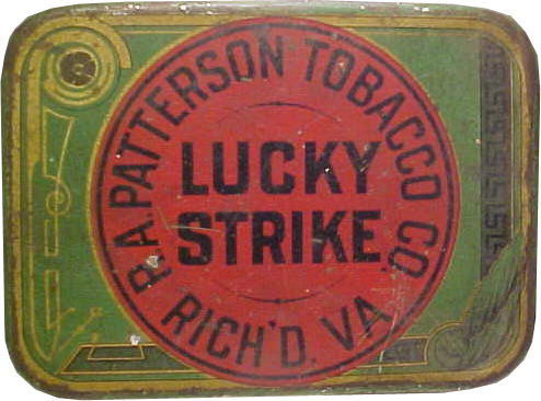 Lucky Strike Tobacco Tins  Antique Tobacco Tins & Collectibles