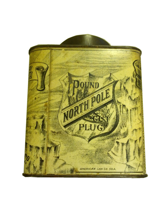 North Pole Cut Plug Tobacco Tin