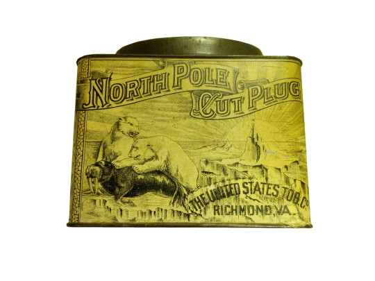 North Pole Cut Plug Tobacco Tin